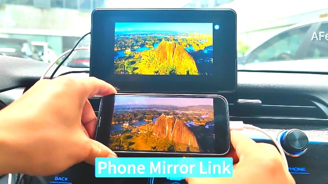 CAR MULTIMEDIA PLAYER ポータブルHDタッチスクリーン Amazon.com: 7