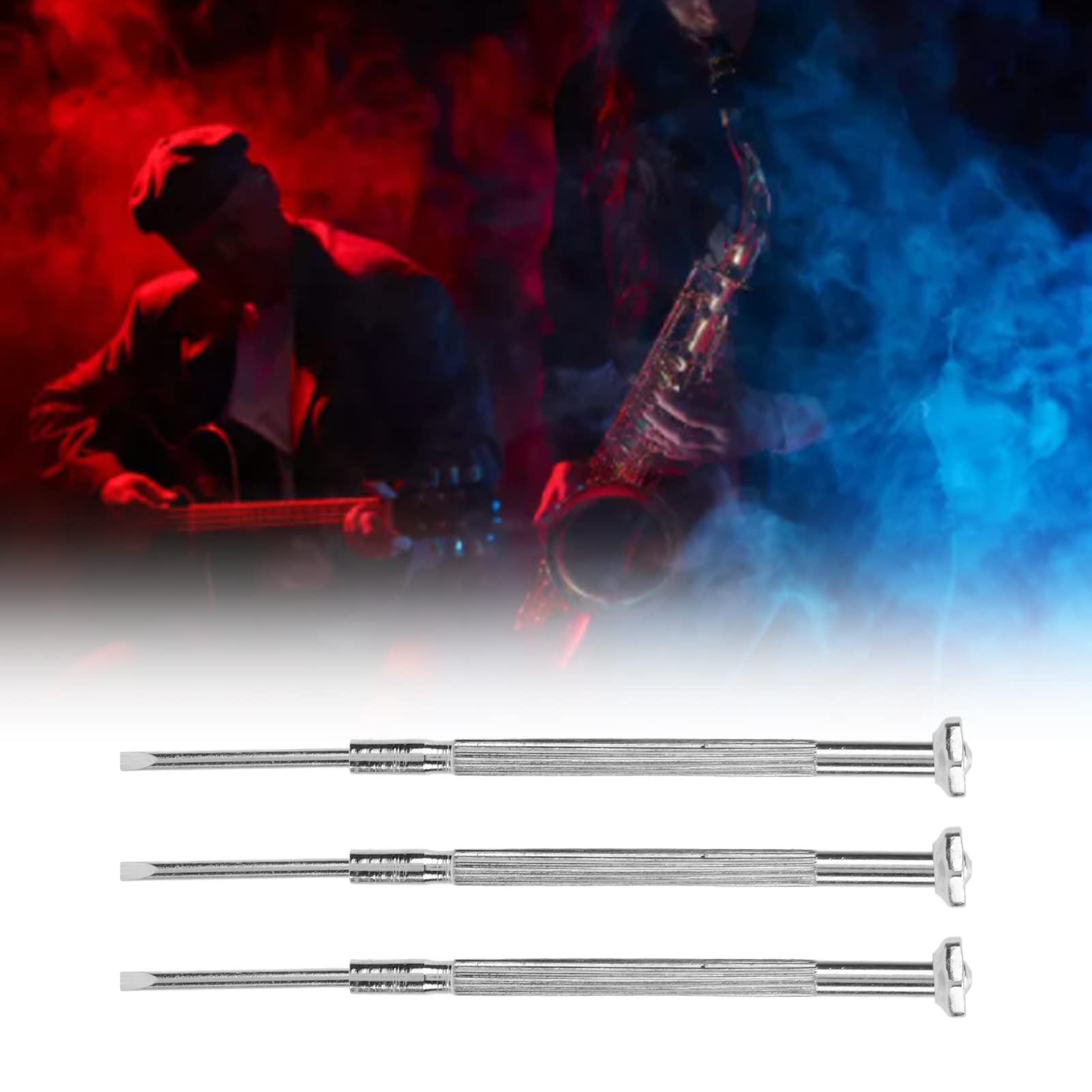 Amazon | 精密ドライバー 3本 金属管楽器ドライバー 実用