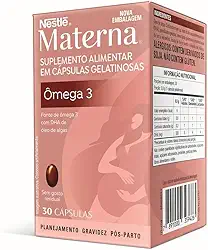 Suplemento alimentar em cápsulas Materna Ômega-3 30 unidades