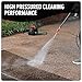Dirt Devil Electric Pressure Washer, 1700 PSI Power Washer with Included Attachments, Lightweight and Compact, High Pressure Cleaning for Concrete, Patios, Cars, Outdoor Furniture and More