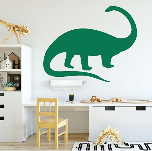 Miniatura 5 de Dinosaur Wall Decals - Brontosaurus - Personalized Dinosaur Wall Art - Dinosaur Vinyl Wall Decals For Children's Room Decoration - Playroom Decor -