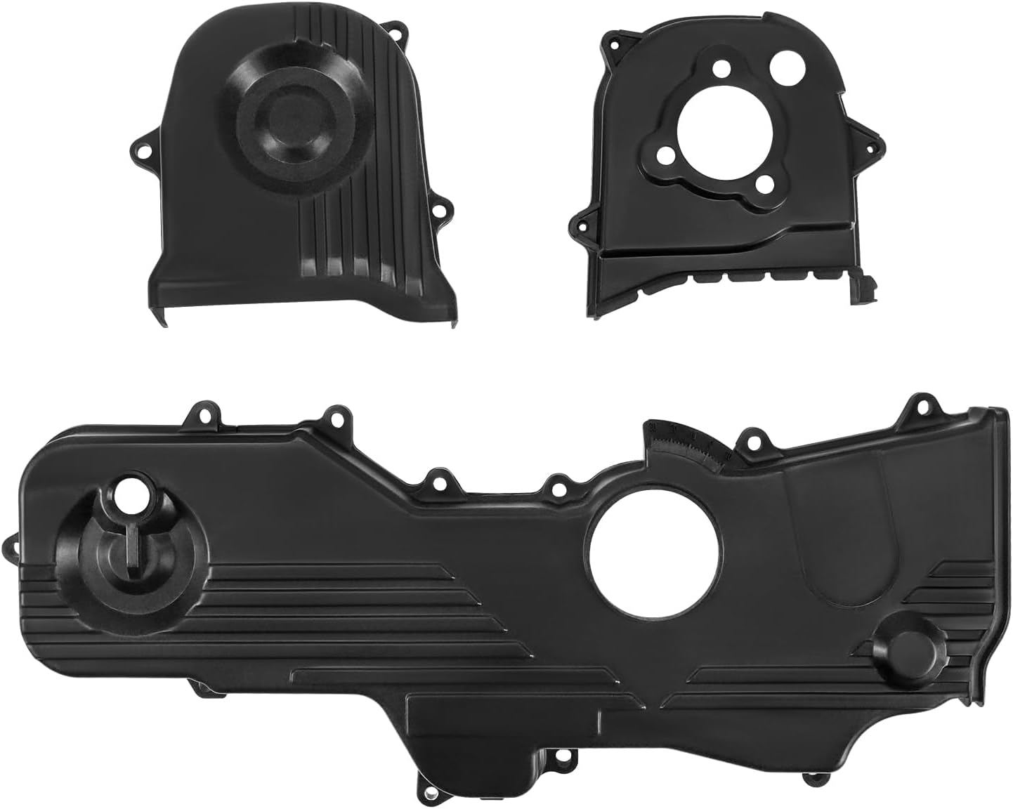 13574AA081 Left Inner Left Outer and Right Outer Engine Timing Belt Covers Compatible with Subaru Impreza 2008-2011 Forester 2006-2010 Replaces 13570AA152 13575AA112