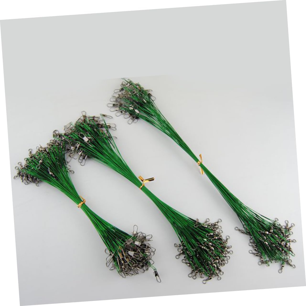 50pcs Fishing Line Wire Super Strong Lure Line for Saltwater Freshwater Heavy Duty for Outdoor Angling Abrasion Resistance Thin