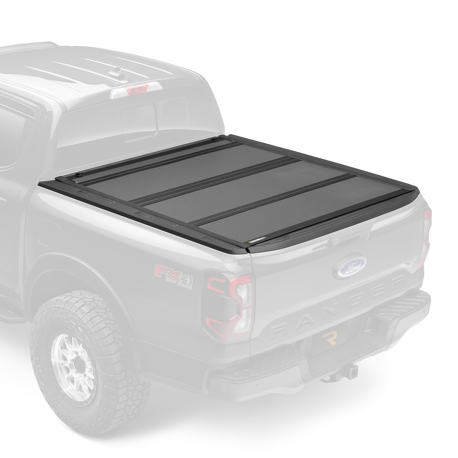 Photo 1 of RealTruck BAK BAKFlip MX4 Hard Folding Truck Bed Tonneau Cover | 448342 | Fits 2024-2026 Ford Ranger 5' Bed (60")