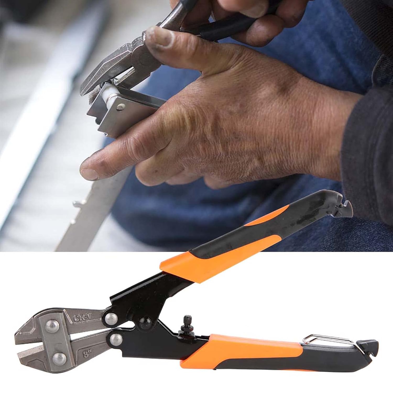 Bolt Cutter, MiNi Cutter, 8inch Heavy Duty Mini Cutters Wire Cable Cutter Pliers Shear Cutting Tool Wire Cutters DIY Tools, Cutters, Wire Cutters