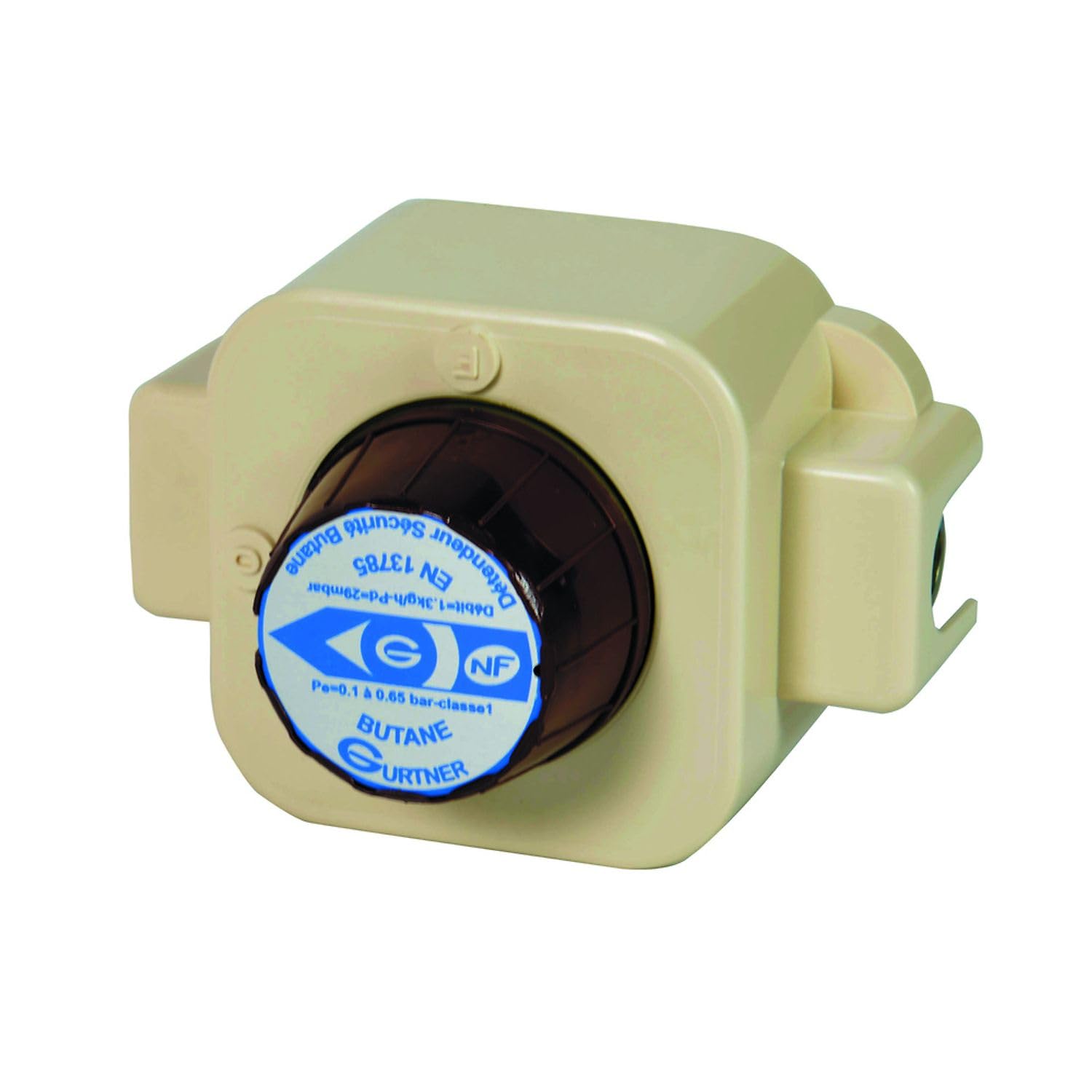 Gurtner Détendeur Sécurité Butane D.S.B 1.3 kg/h 29mb Argent Simili Cuir - 14795.03K