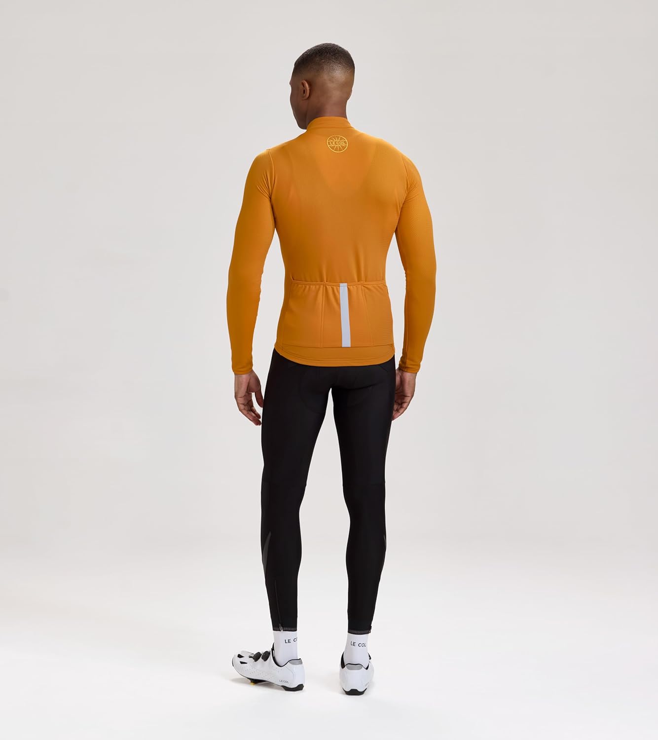 LE COL Men's Hors Categorie Jersey | Long Sleeve Bike Shirt | Thermal Fabric, Rear Pockets, Lightweight