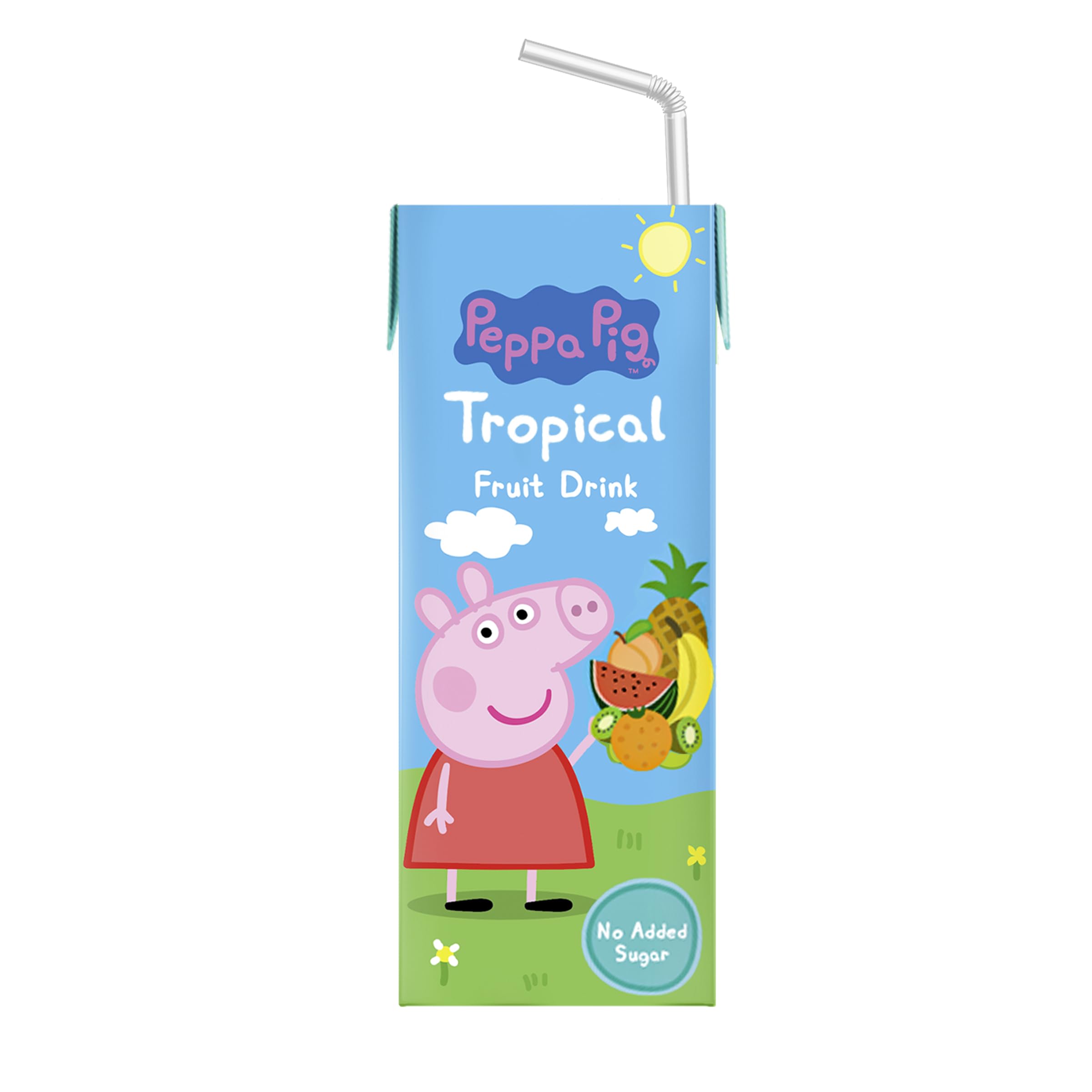 Trolley De Cabine - SAFTA - PEPPA Pig Ice Cream - 16 Pouces - Rose Clair/Vert Menthe - 4 Roulettes 360