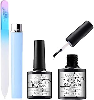 Removedor de esmalte em gel | 10ml Magic Kit Removedor de Verniz para Salão de Unhas em Casa - Kit de remoção de unhas de gel portátil remove facilmente esmalte de gel de imersão, unhas UV Buniq