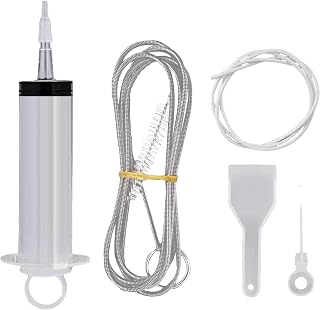 Kit de limpieza de refrigerador: purificador de orificios de drenaje, varilla flexible, herramienta de higiene reutilizable, instrumento de prevención de fugas | Perfecto para el mantenimiento de