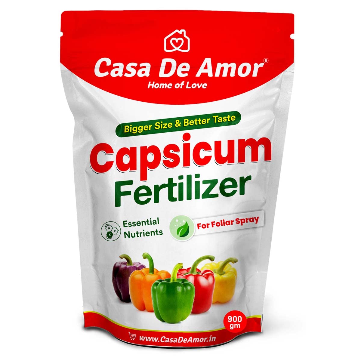 Casa De Amor Capsicum Plant Plant Food for Home, Kitchen and Terrace Gardening (900 gm)-image-45