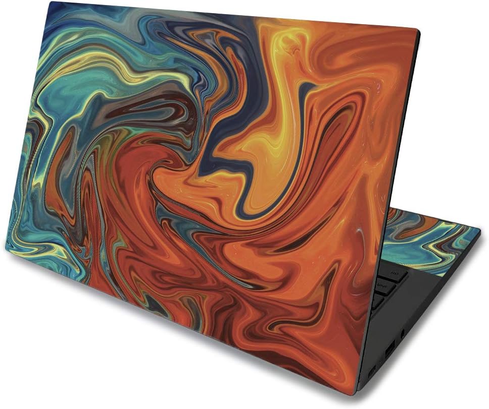 MightySkins Skin for Asus Chromebook C425 14" (2019) - Marble Glitz | Protective, Durable, and Unique Vinyl Decal wrap Cover | Easy to Apply, Remove, and Change Styles | Made in The USA