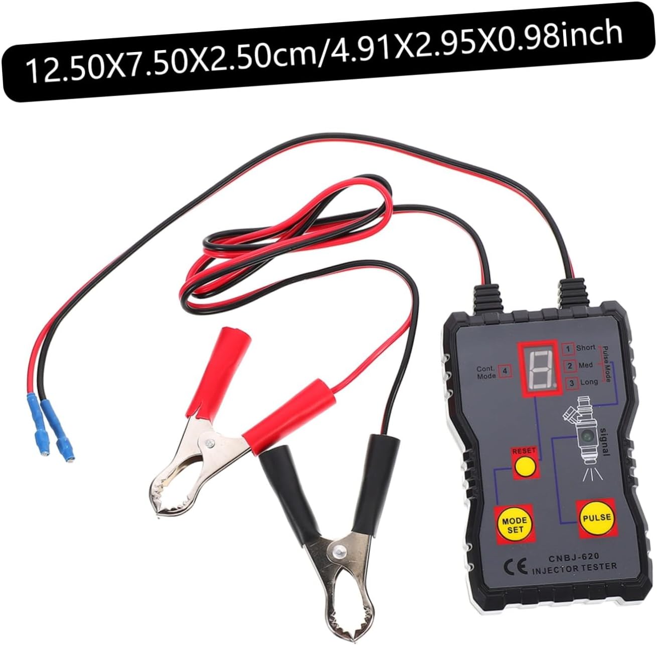 Auto Injector Testing Tool Car Fuel Injector Detector for Petrol Vehicles Durable and Recyclable Design Easy Diagnosis of Fuel Issues