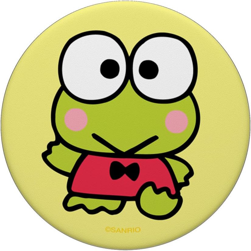 Keroppi Classic PopSockets Stand for Smartphones and Tablets PopSockets Adhesive PopGrip - Image 3