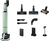 Samsung VS90F40EEM/WD Bespoke AI Jet Ultra Battery + CompleteClean Cordless Handheld Vacuum Cleaner with Accessories, 400 W, 2 Batteries, All-in-One Station, Active Dual & Slim LED+ Brush, Pet Tool+ - 1