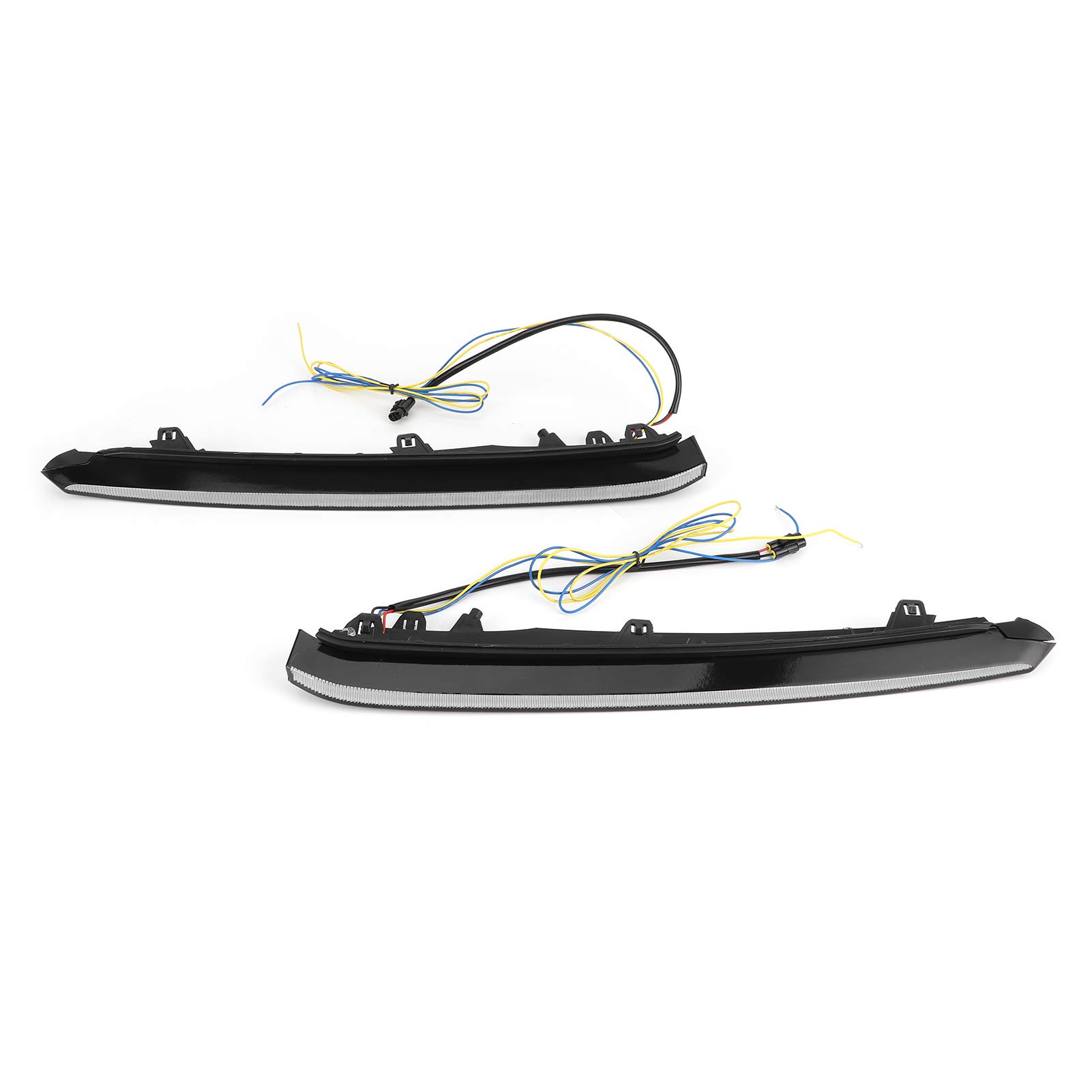 LED DRL Luz, Conjunto de lámpara de señalización de giro compatible con 6 Atenza 2020, 3 colores Daytime Running Light Accedente Kit del parachoques delantero
