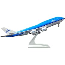 1/200 Scale Model Airplane Model Diecast Airplanes KLM B747 Display Airplane for Office/Home Decor Resin Plane Model of 12 inch