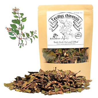 EidolonGreen [China Medicinal Herb] Dried Chinese Mistletoe Taxillus chinensis/Sang ji sheng/ Stems and Leaves 3 Oz 88g