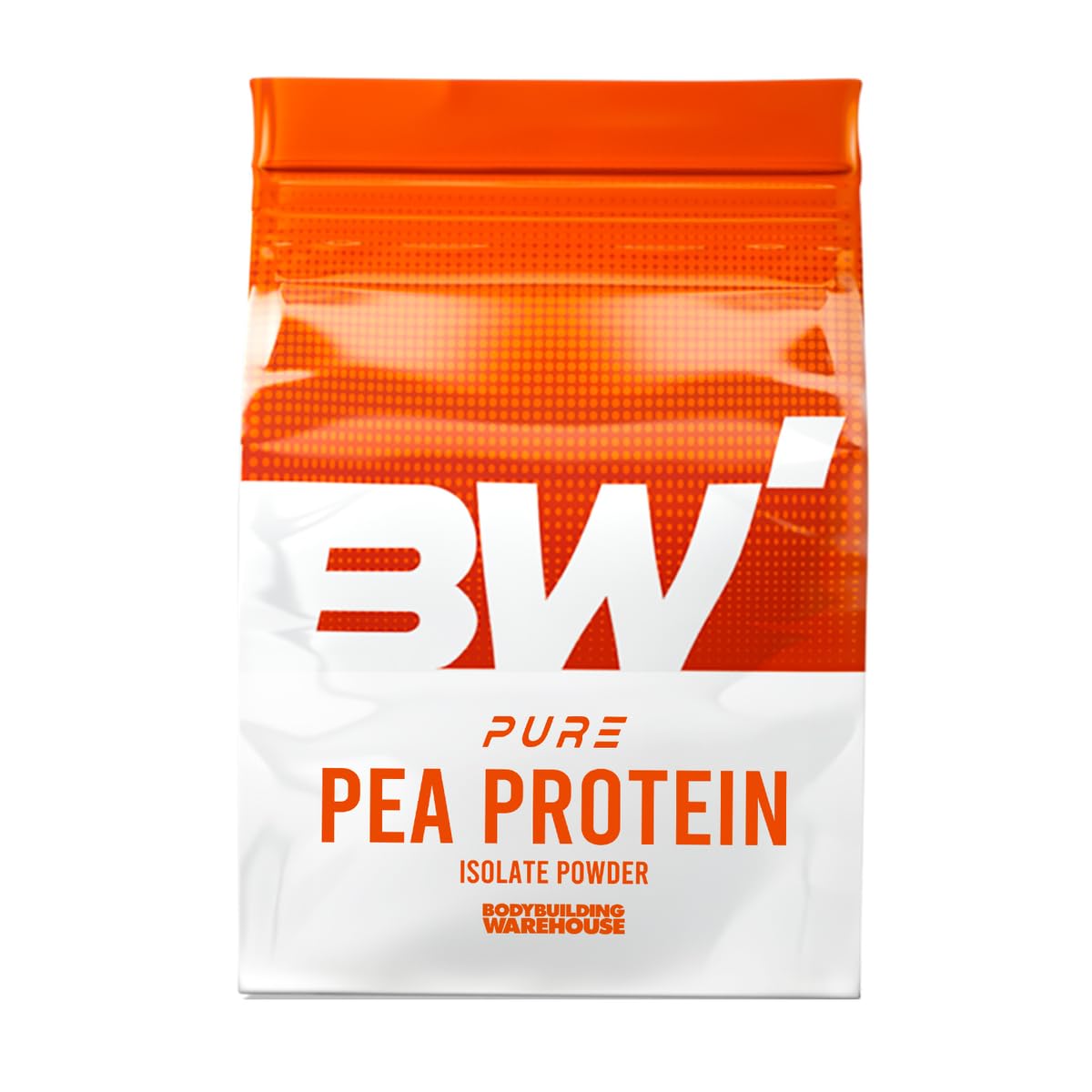 Pure Pea Protein Isolate - Unflavoured, 500g - Vegan, Plant-Based with Great Amino Acid Profile, Bodybuilding Warehouse