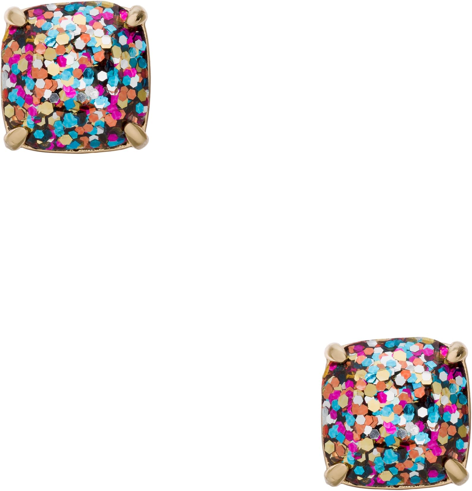 Small Square Stud Earrings