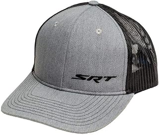 SRT Snapback Trucker Hat for Men Heather Grey/Black