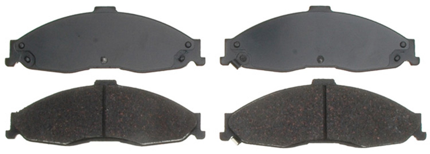 ACDelco 14D749CH Advantage Ceramic Front Disc Brake Pad Set with Hardware