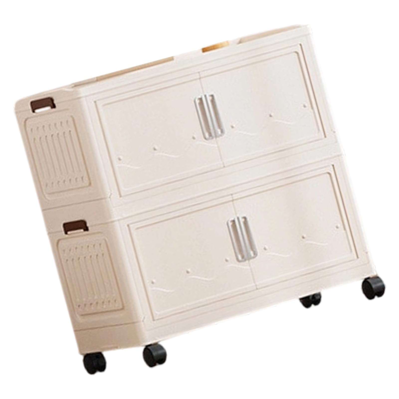 Kaeltsyn Sturdy PP Foldable Storage Container with Reinforced Panels and Space Saving Design Space Saving Planner