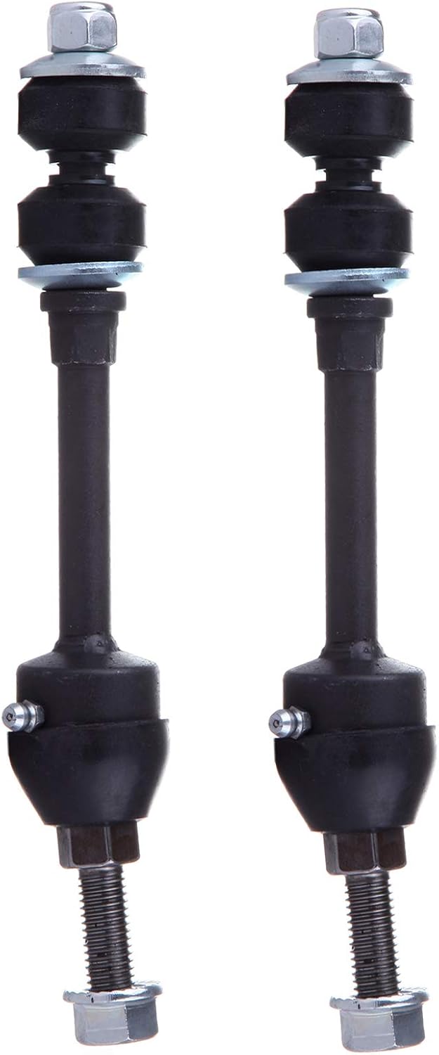 cciyu Front Drive Passenger Sway Bar Link Kit Set fit for 2002-2007 for Dodge RAM 1500 PICKUP 2WD RWD 2pcs Suspension Kit