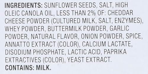 Miniatura 3 de Semillas de girasol David Seeds, queso Nacho, 0.8 onzas, 36 unidades