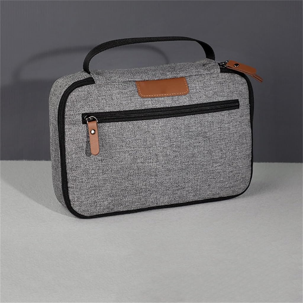 Travel toiletries bag, business trip portable hanging storage, men's image 3
