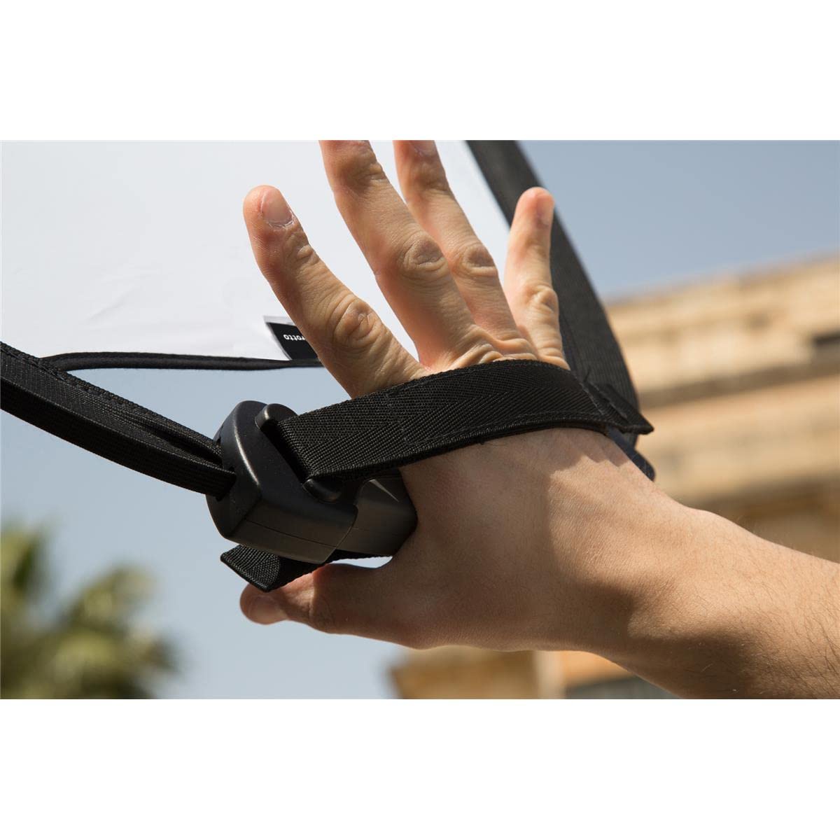 Manfrotto LLLR3628 - Reflector TriGrip de 85 cm, Sunlite/Plata Suave