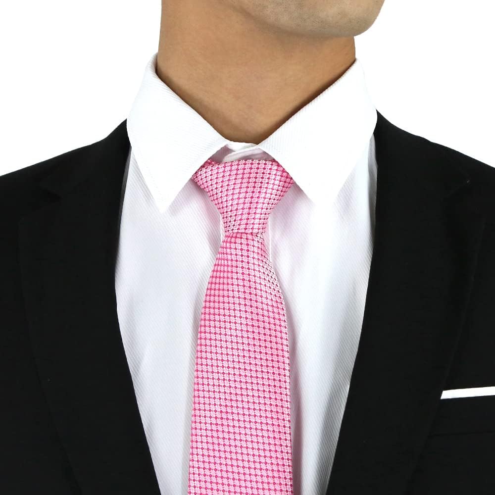 WeiShang Lot 6 PCS Classic Men's Silk Tie Necktie Woven JACQUARD Neck Ties - Image 8