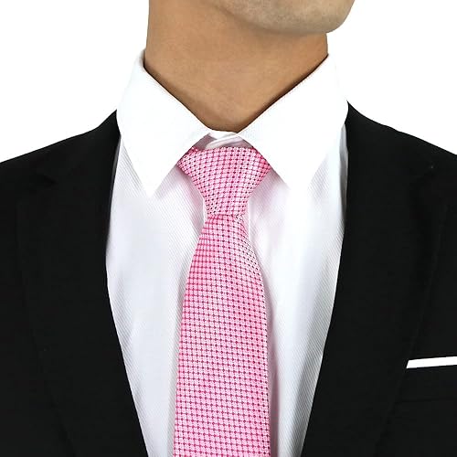 Vista 79 de WeiShang Lote de 6 corbatas clásicas de seda para hombre, corbatas tejidas jacquard