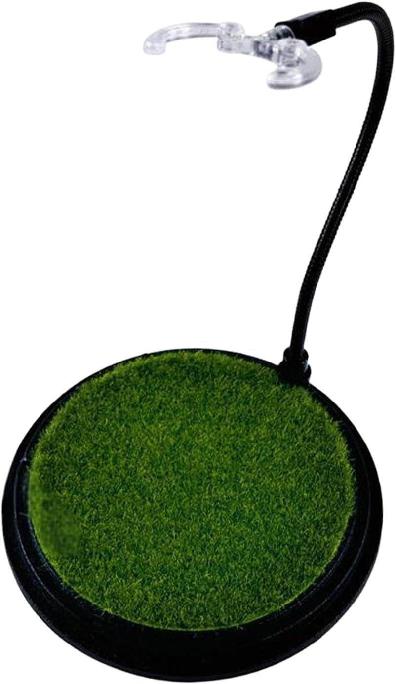 DYNWAVE 1/144 Doll Display Stand Football Figure Holder Accessories Black Versatile Collection Model Support Rack Action Figure Stand, 12x18cm