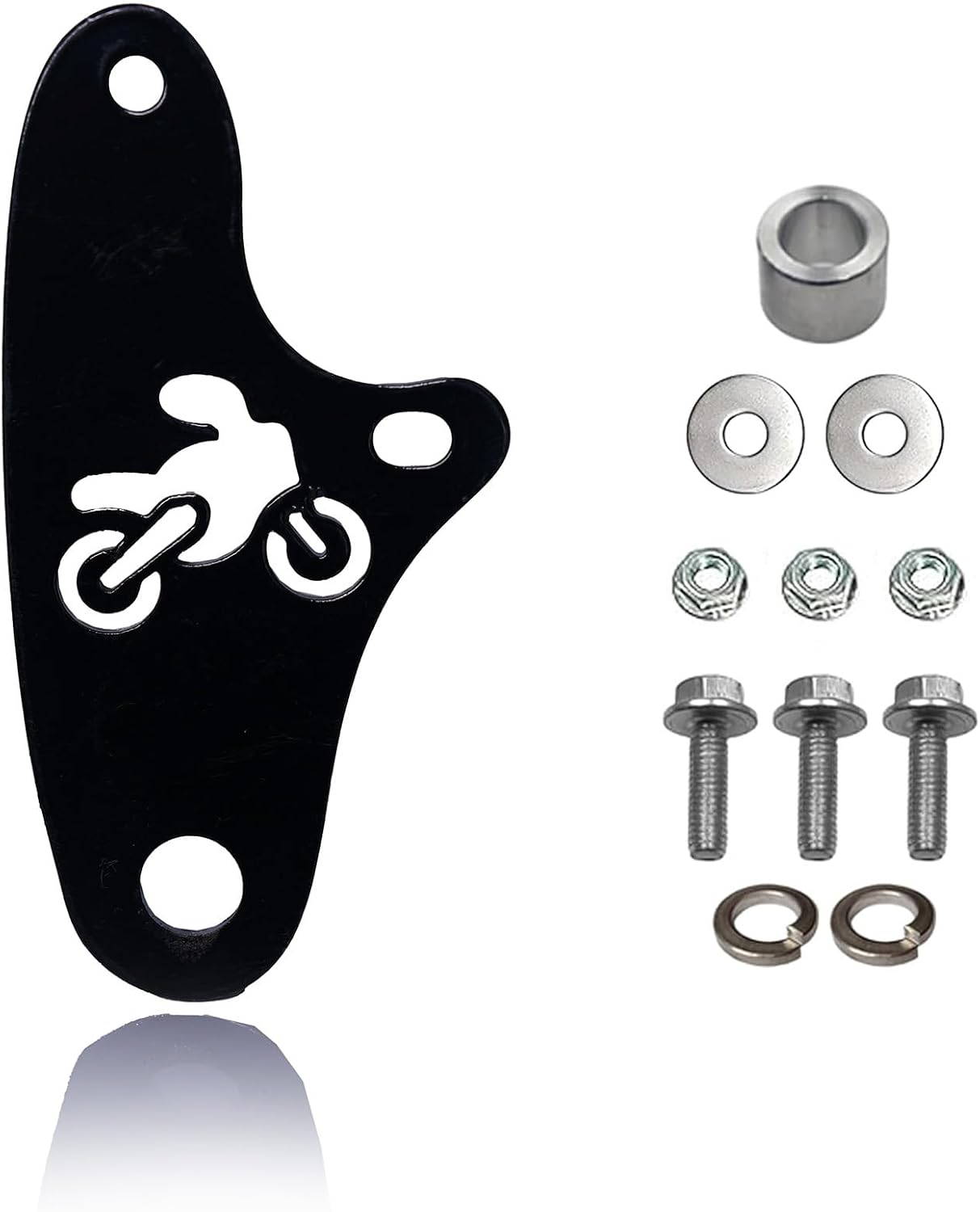 JMCHstore Mini Bike Hydraulic Brake Caliper Bracket kit for Monster Mega Moto MMB80 80cc FRP GMB100 98cc, For Coleman B100 RB100 RT100 Mini Bike