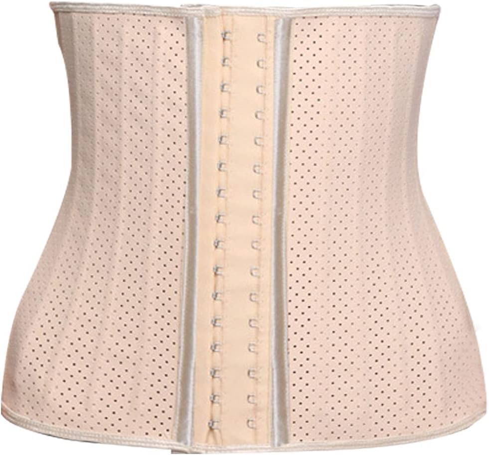 Dress Cici25 Steel Bone Latex Waist Trainer, Corset Body Shaper for Workout