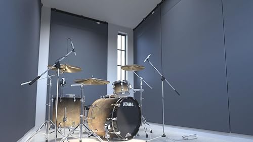 Miniatura 8 de Audimute - Manta de absorción de sonidos, amortiguadora, manta de insonorización