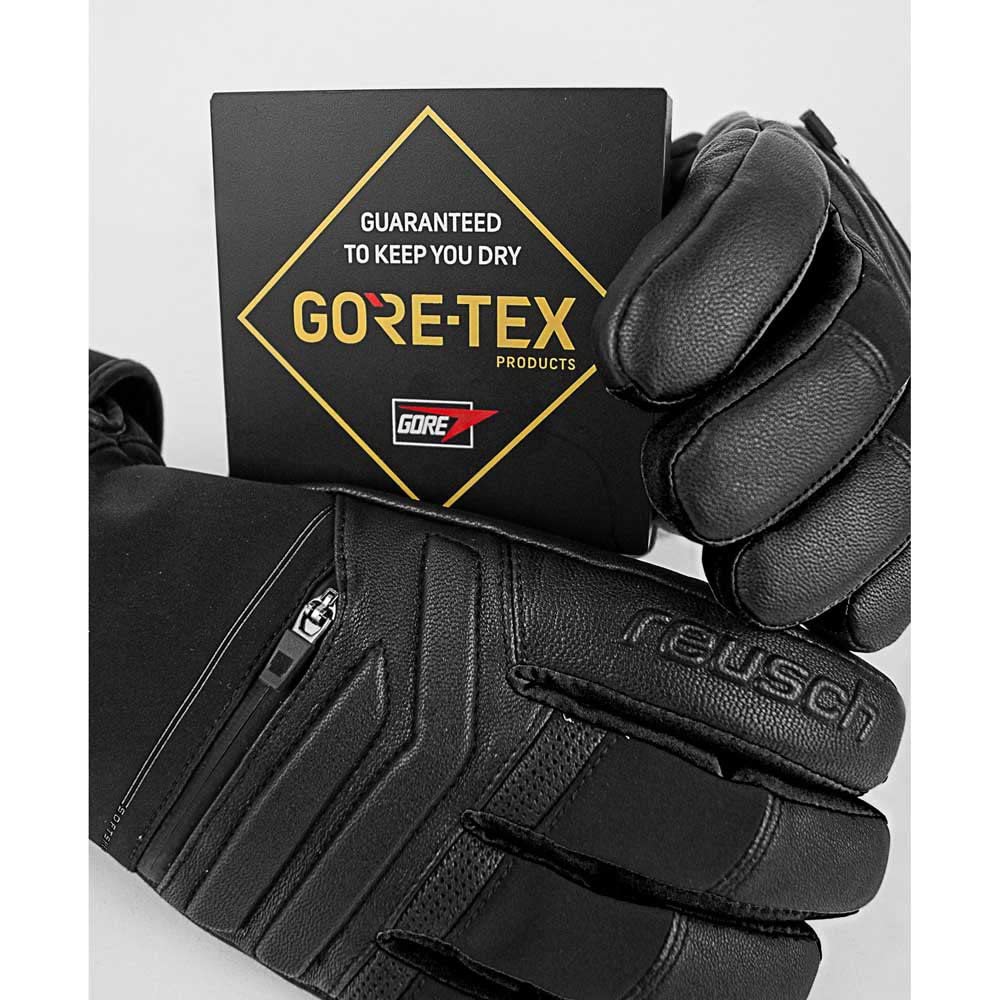 Reusch Mercury Gore-Tex - Guantes de Invierno Unisex Extra cálidos, Impermeables, Resistentes al Viento y Transpirables, Guantes de Nieve, Guantes de esquí para Hombre y Mujer