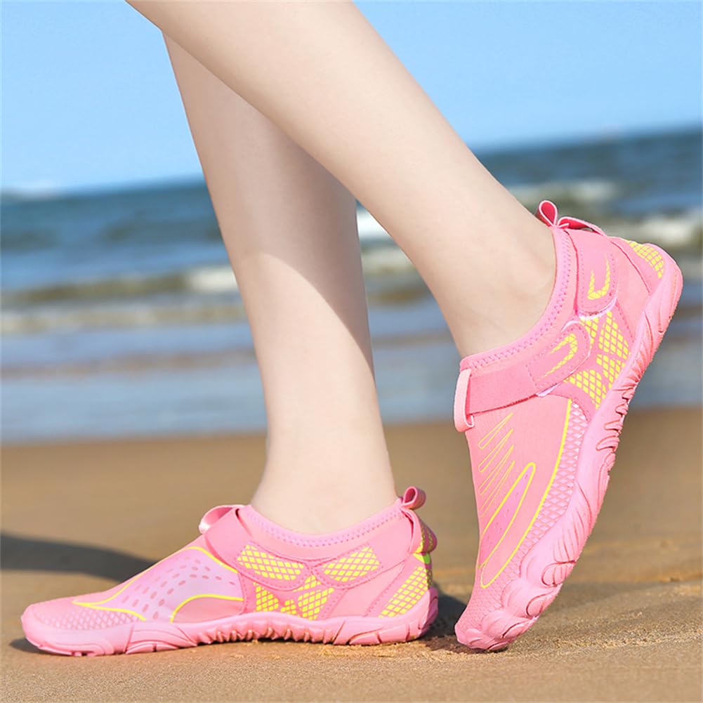 Wasserschuhe für Herren und Damen, Unisex-Duschen-Schuhe,Fingerschuhe，Fitnessschuhe，Paar-Schuhe Strandchuhe, schnell trocknende Wasserschuhe, Schwimmschuhe, Surfschuhe, Bachwander Größe 35-46