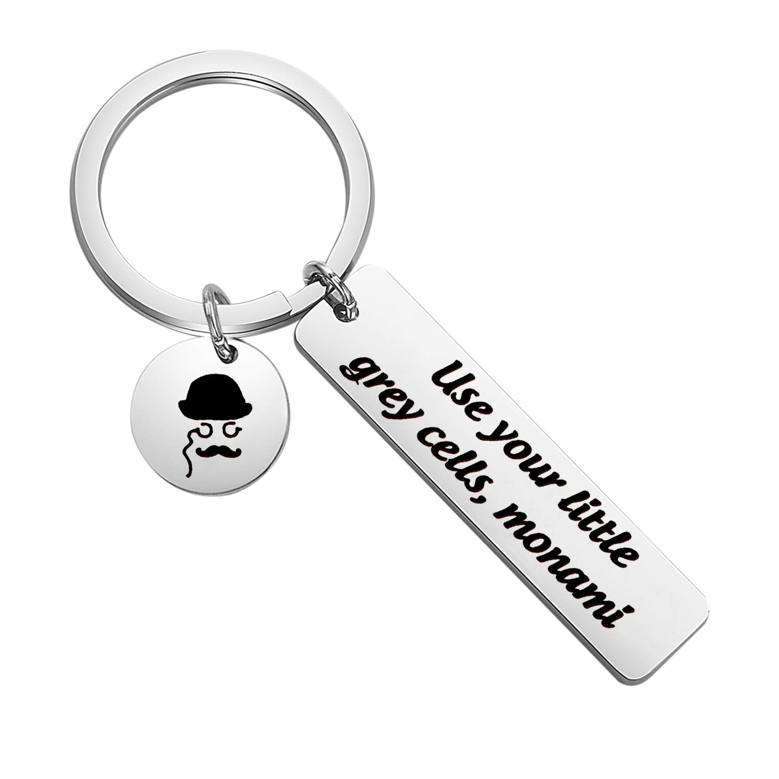 KUIYAI TV Show Inspired Gift: Detective Keychain & Novels Fans Gift Detective Jewelry