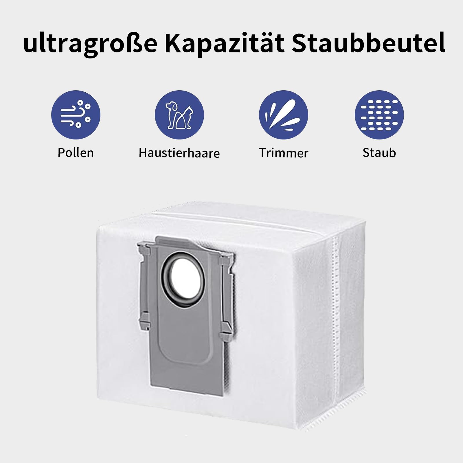 20 stuks accessoireset voor Roborock Q7 /Q7 MAX stofzuiger, 1 x hoofdborstel, 6 x zijborstels, 4 x filters, 4 x reinigingsdoeken, 4 x stofzakken, 1 x reinigingsborstel 20 stuks accessoireset voor Roborock Q7 /Q7 MAX stofzuiger, 1 x hoofdborstel, 6 x zijborstels, 4 x filters, 4 x reinigingsdoeken, 4 x stofzakken, 1 x reinigingsborstel
