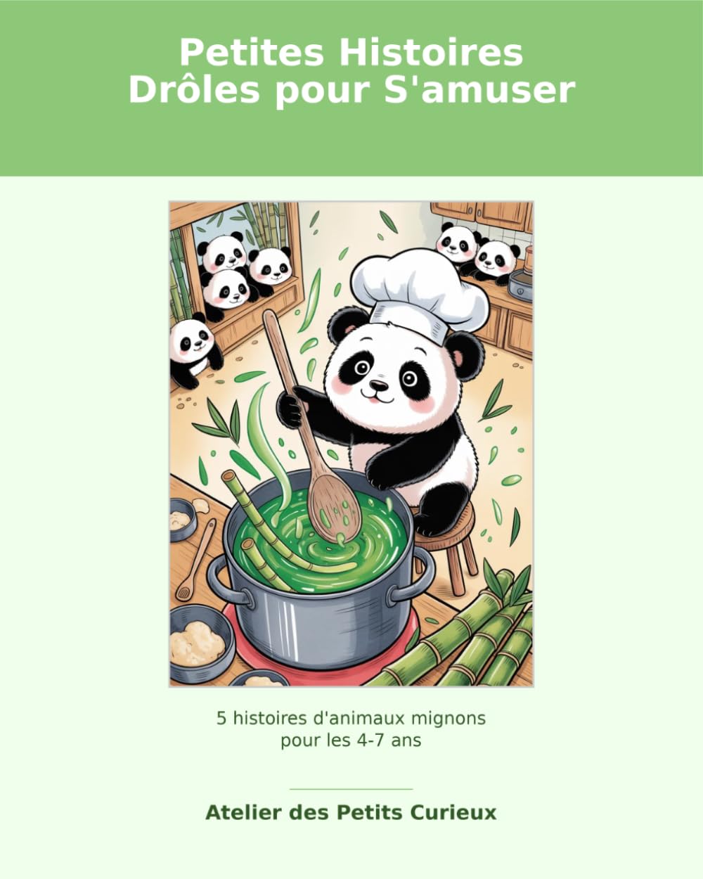 Petites Histoires Drôles pour S'amuser: 5 histoires d'animaux mignons pour les 4-7 ans