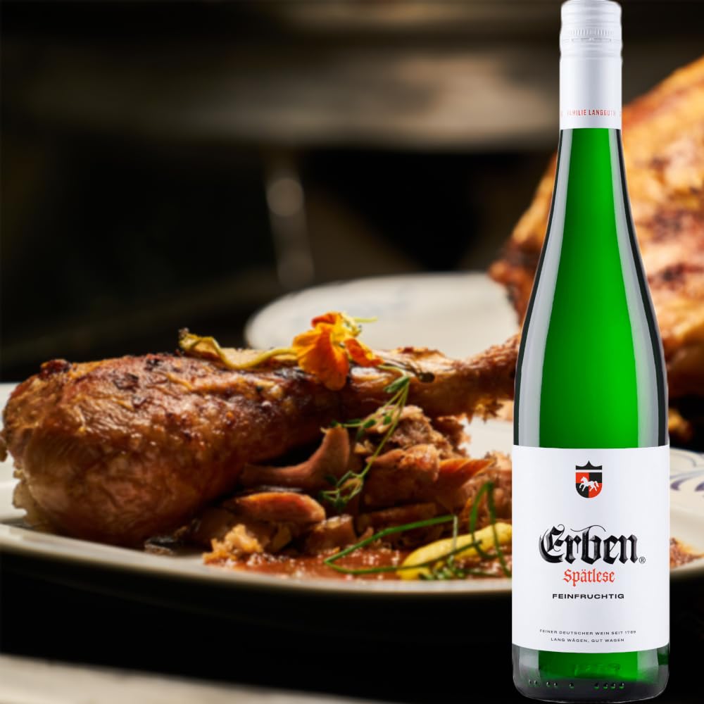 Erben Spätlese QmP, feinfruchtig, sortenreines Weinpaket + VINOX Winecards (6x0,75l)