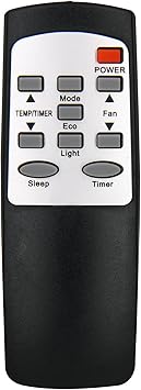 Replacement Remote Control for Frigidaire AC Air Conditioner Remote Control FFRE063WAE0 FFRE083WA1 FFRE083WA10 FFRE083WAE FFRE083WAE0 FFRE103WA1 FFRE103WA10 FFRE103WAE FFRE103WAE0 FFRE123WA1