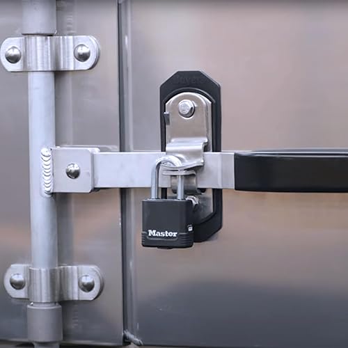 Miniatura 8 de Buyers Products 1762600, caja de aluminio para camión de 18 x 18 x 36 pulgadas con puertas dobles de granero