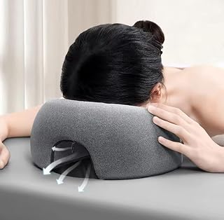 Face Down Memory Foam Pillow, Ergonomic Prone Position Cushion, Professional and Home Use