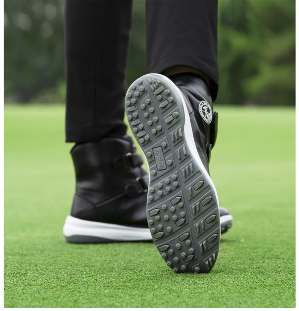 Zapatos de golf para mujer, con forro polar antideslizante, zapatos deportivos para otoño, invierno, impermeables, botas casuales para mujer