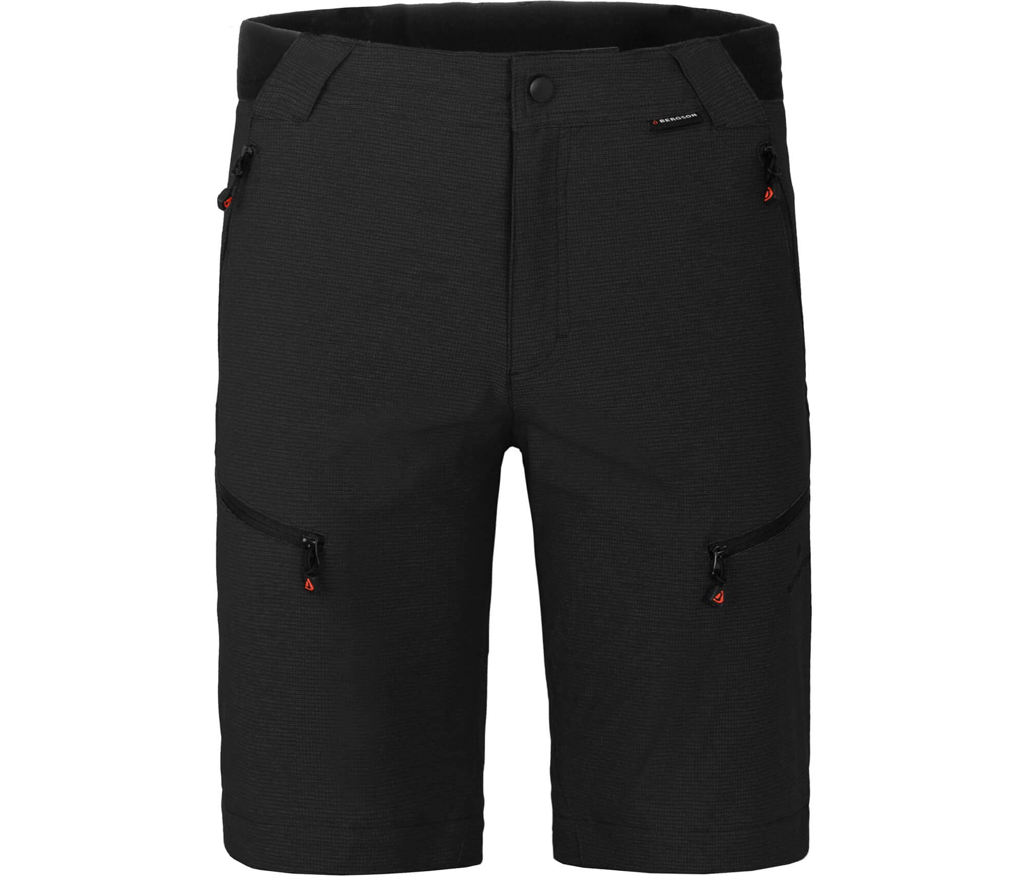 Bergson LEBIKO Zipp-Off | Herren Wanderhose - Herren Zipp-Off Wanderhose (Bermuda-Funktion), Normal-/Kurz-/Langgrößen, Supra Stretch (4-Wege) & Ripstop (reißfest), schnell zur Shorts abzippbar, 6 Tas