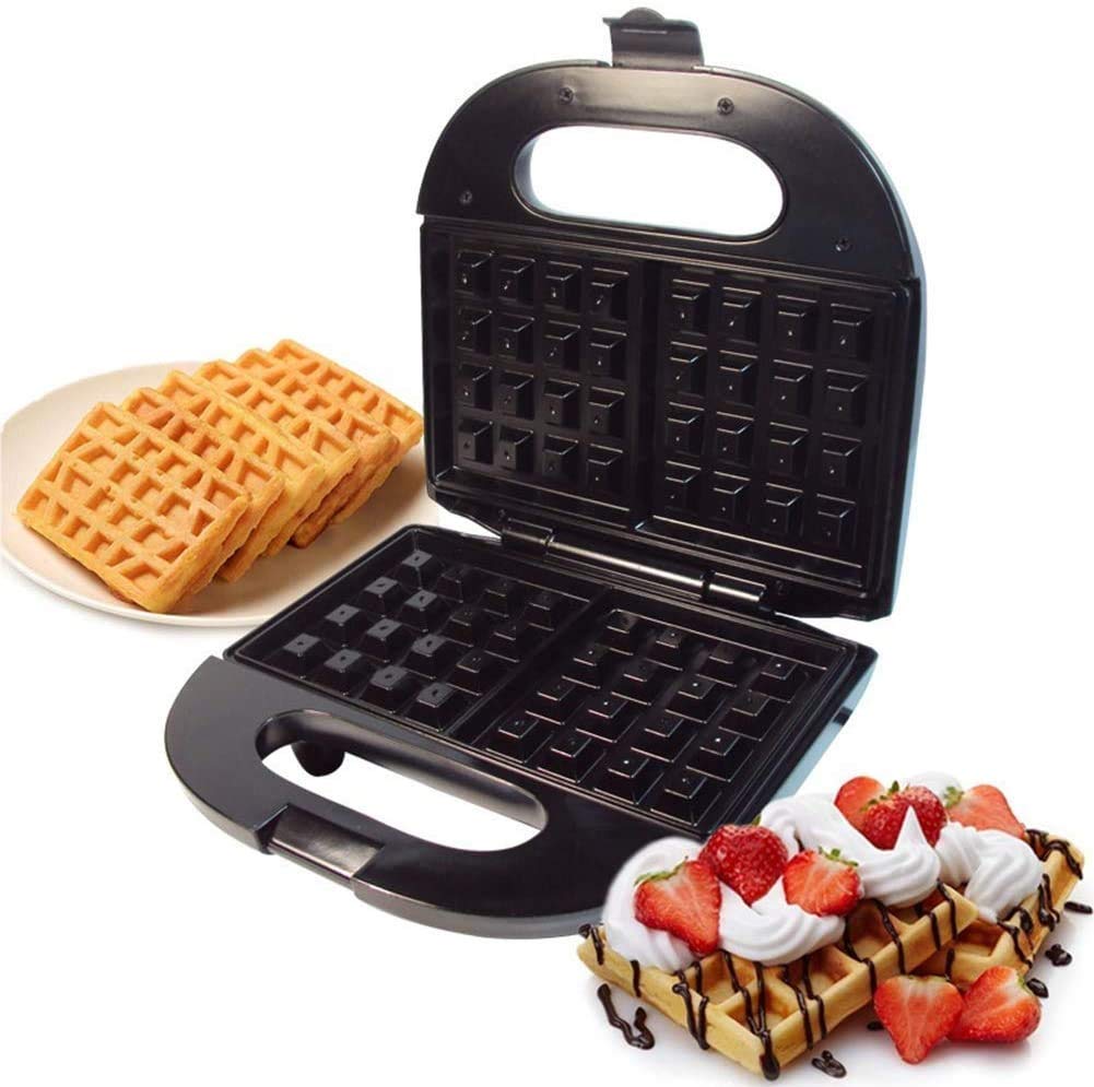 Toaster Multi-Function Waffle Maker, Household Waffle Maker Domed Double-Sided Heating, Non-Stick Coating Easy to Clean Waffle Maker kshu