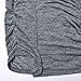 MOMOOD Women's Maternity Long Sleeve Shirt Top Pregnancy Fashionable Sweater Dark Grey L